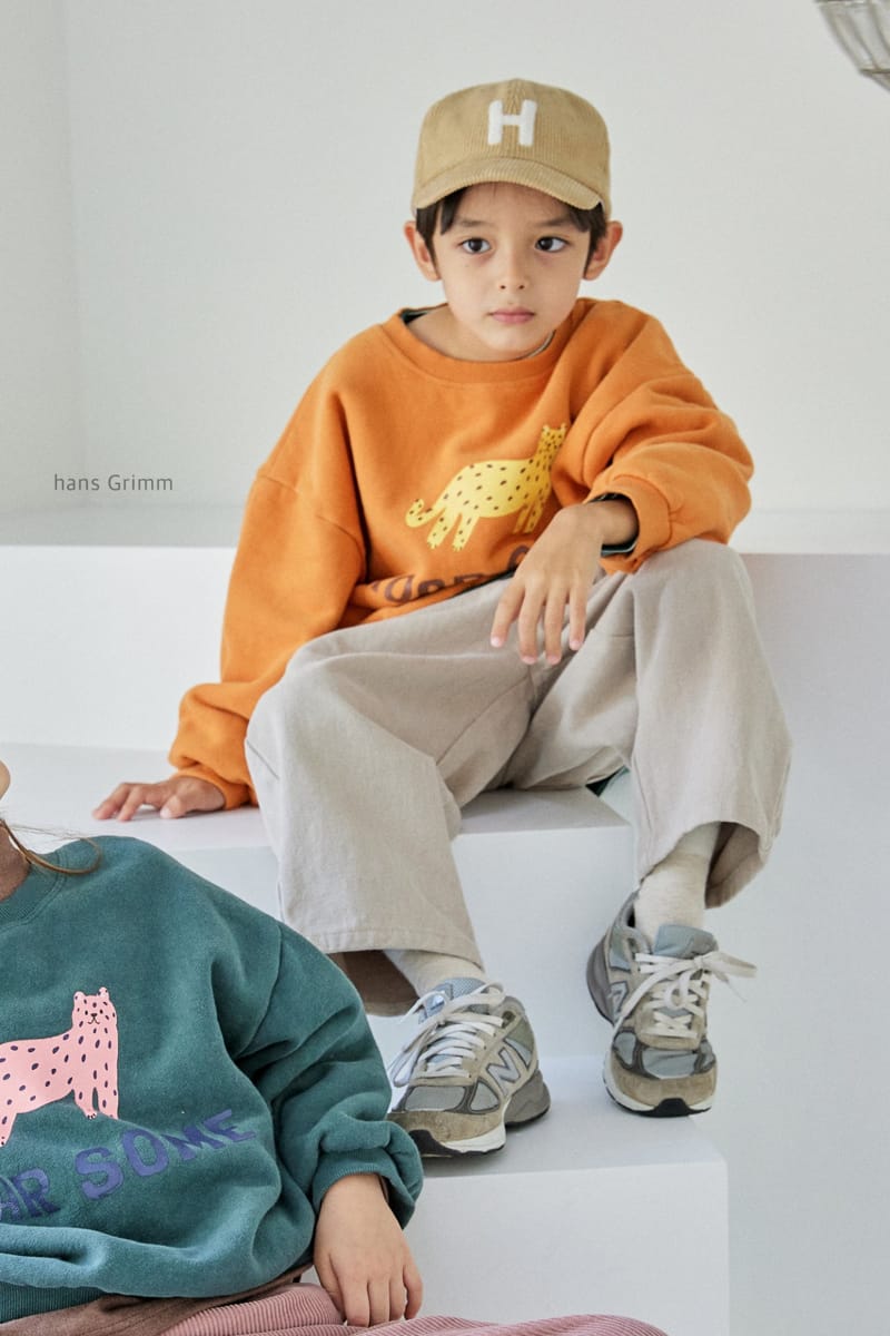 HANS GRIMM - Korean Children Fashion - #Kfashion4kids - Cheetah Sweatshirt - 6