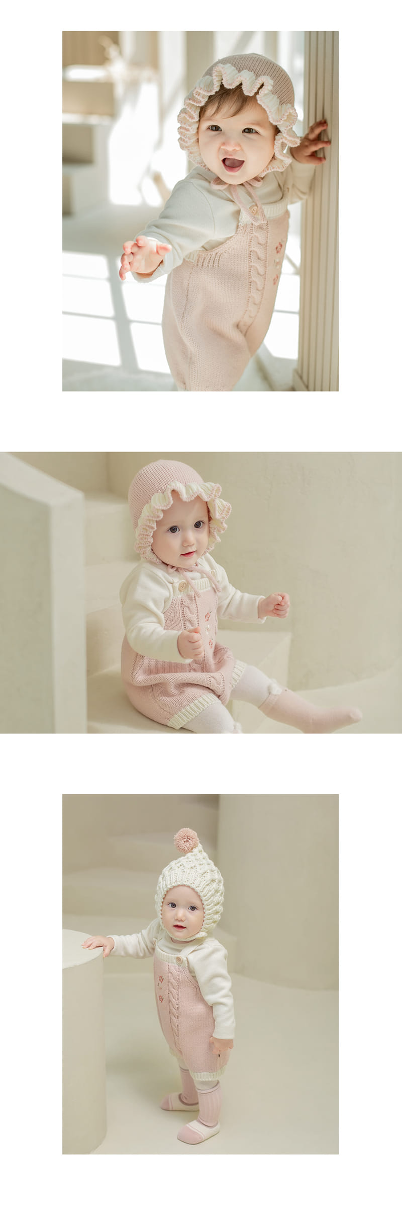 HAPPY PRINCE - Korean Children Fashion - #Kfashion4kids - Pring Knit Coveralls - 5