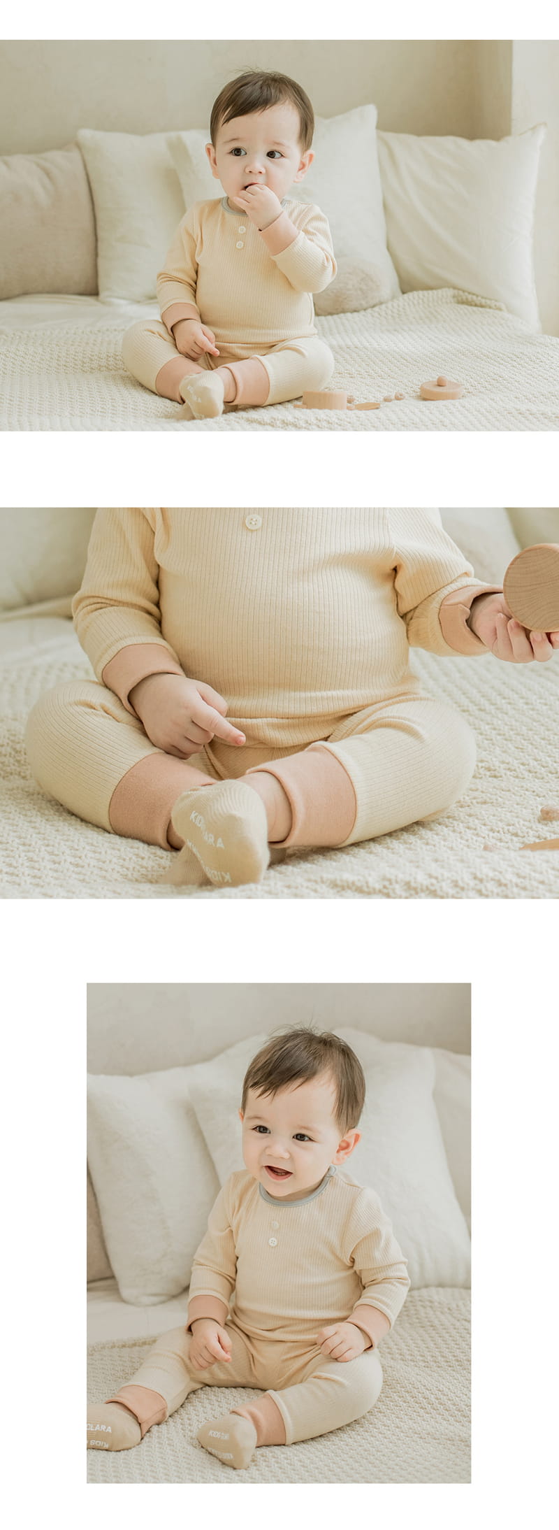 HAPPY PRINCE - Korean Children Fashion - #Kfashion4kids - Paw Paw Comfy Belly Easywear Yellow - 4