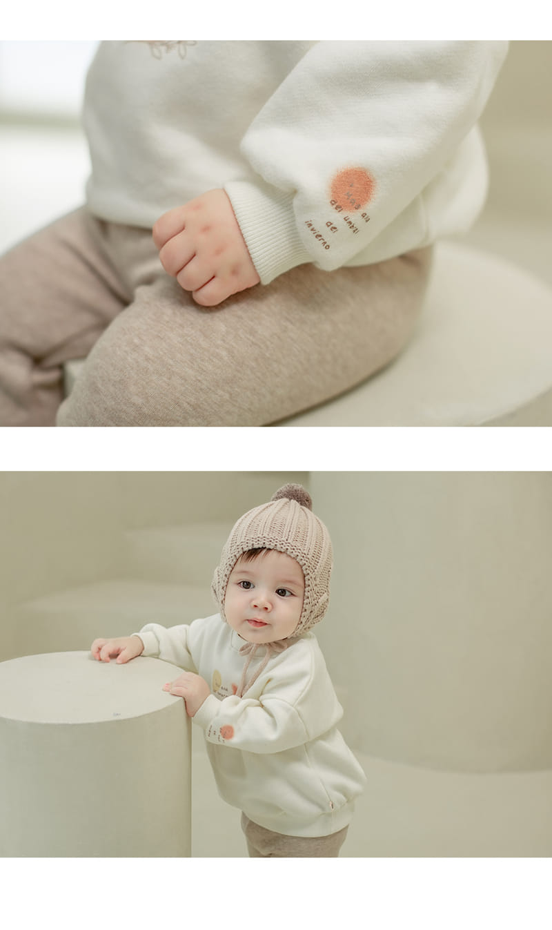 HAPPY PRINCE - Korean Children Fashion - #Kfashion4kids - Abel Fleece Lined Sweatshirt - 5