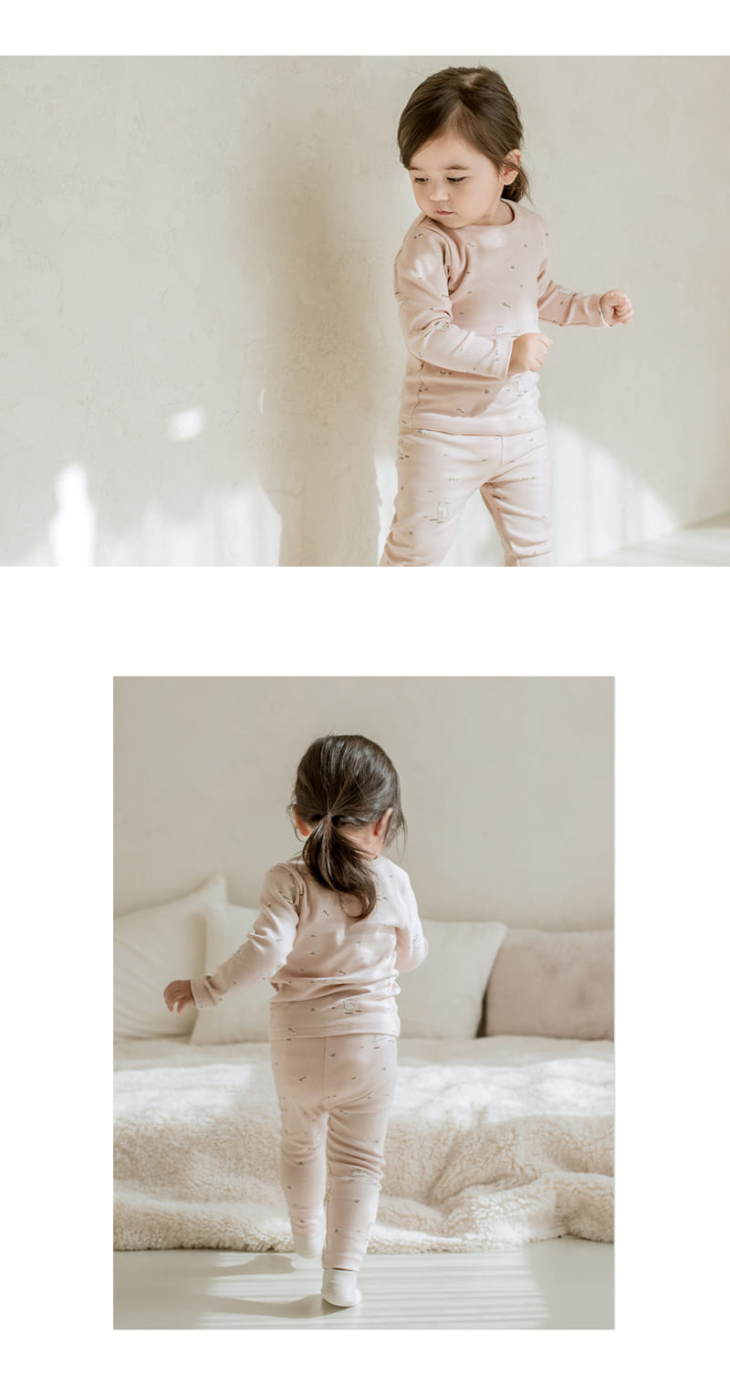 HAPPY PRINCE - Korean Children Fashion - #Kfashion4kids - Blanco Easywear Pink - 4
