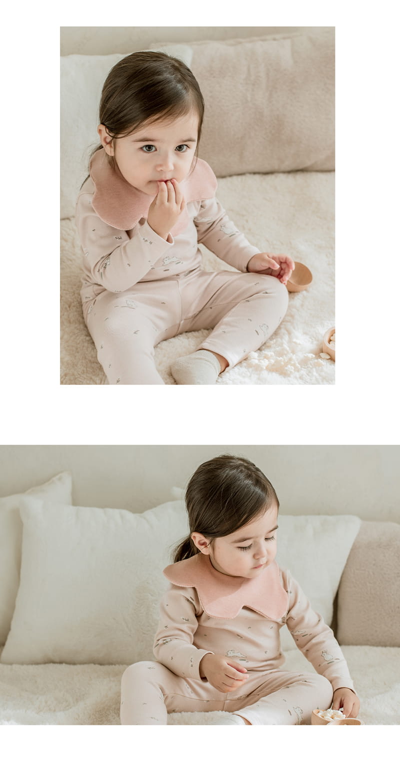 HAPPY PRINCE - Korean Children Fashion - #Kfashion4kids - Blanco Easywear Pink - 6