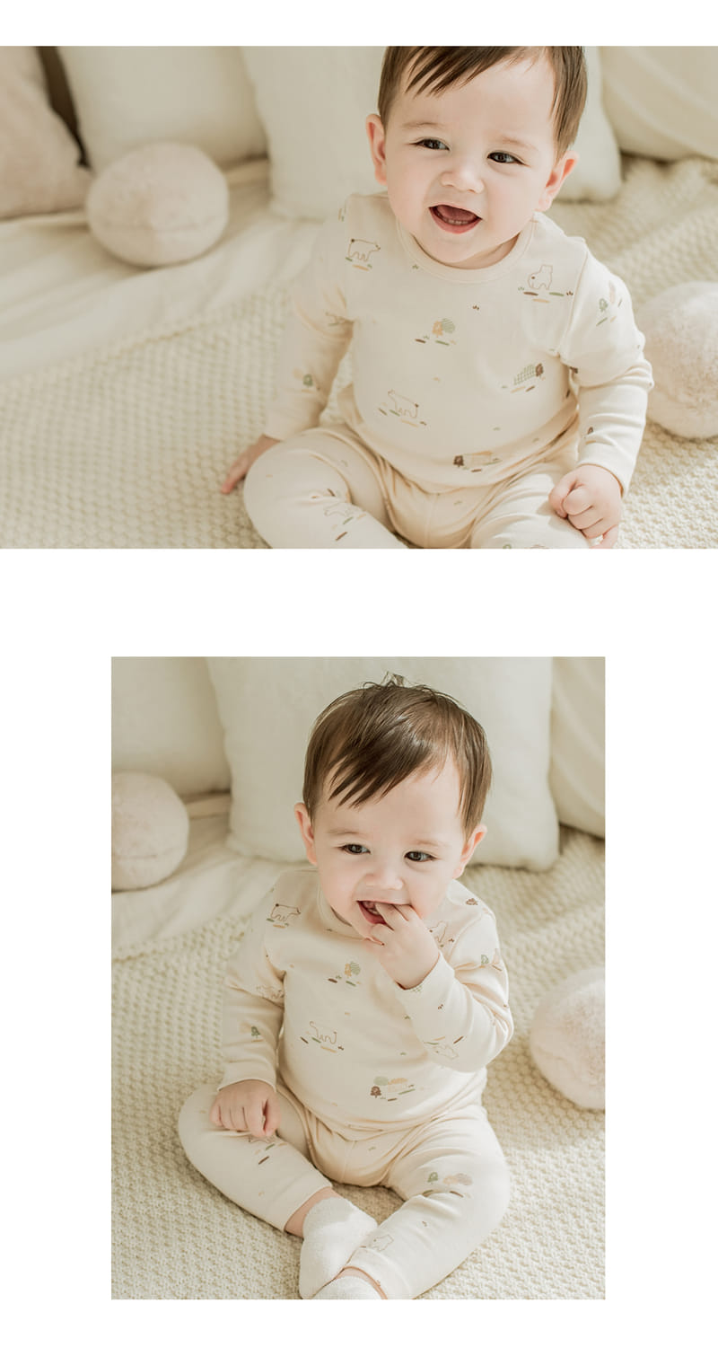 HAPPY PRINCE - Korean Children Fashion - #Kfashion4kids - Blanco Easywear Cream - 4