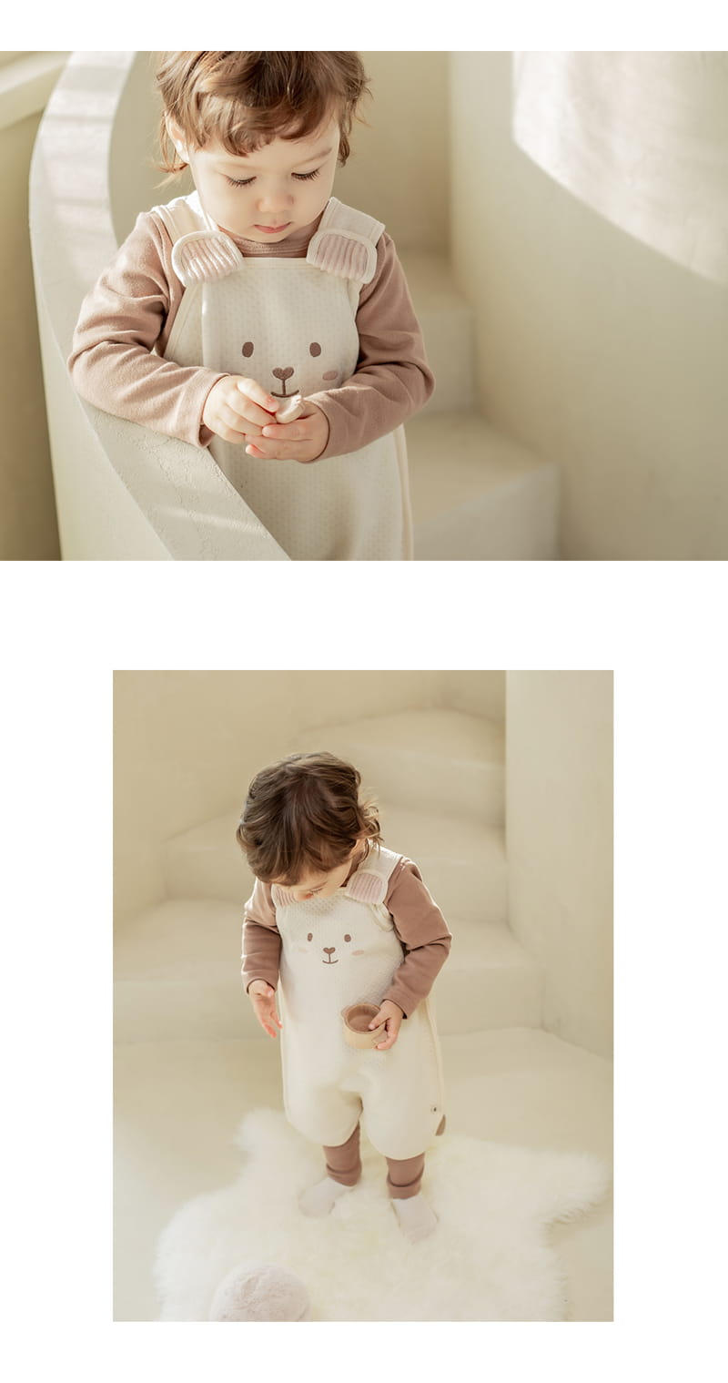 HAPPY PRINCE - Korean Children Fashion - #Kfashion4kids - Bao Bamboo Sleep Vest Cream - 4