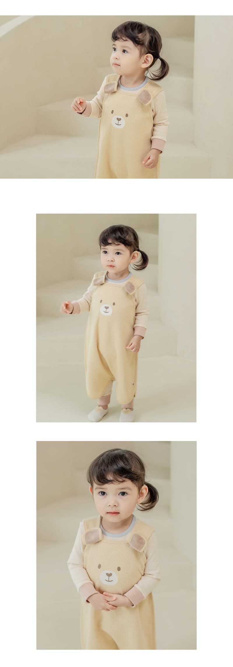 HAPPY PRINCE - Korean Children Fashion - #Kfashion4kids - Bao Bamboo Sleep Vest Yellow - 4