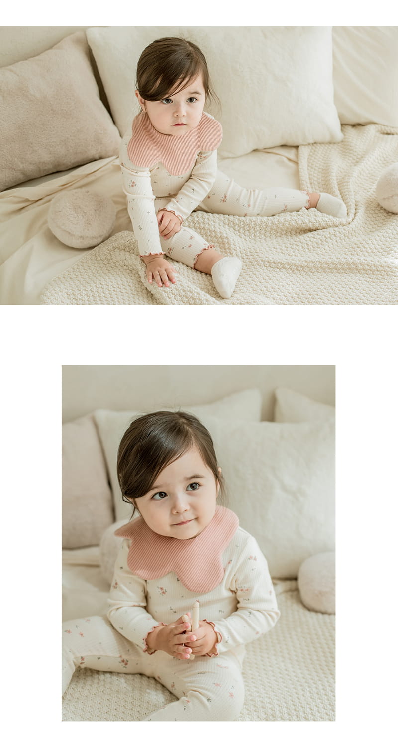 HAPPY PRINCE - Korean Children Fashion - #Kfashion4kids - Mino Comfy Belly Easywear Cream - 4