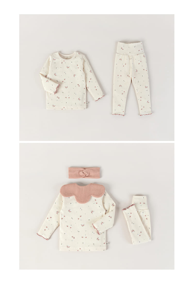 HAPPY PRINCE - Korean Children Fashion - #Kfashion4kids - Mino Comfy Belly Easywear Cream - 5