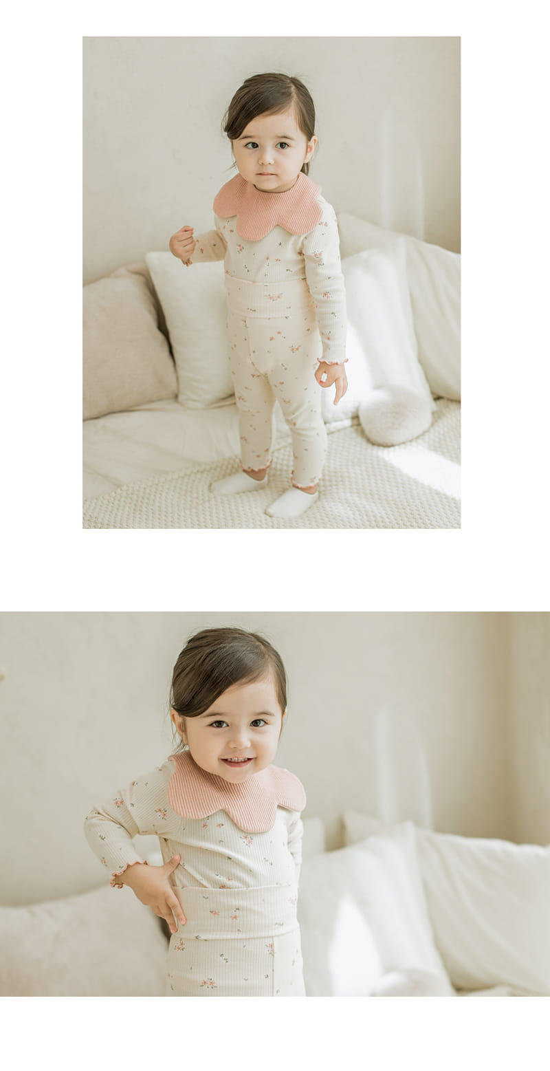 HAPPY PRINCE - Korean Children Fashion - #Kfashion4kids - Mino Comfy Belly Easywear Cream - 6