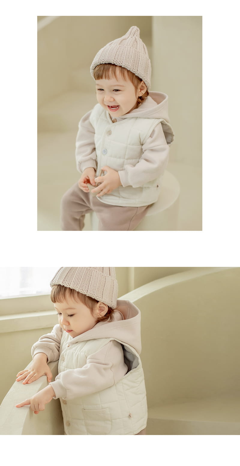 HAPPY PRINCE - Korean Children Fashion - #Kfashion4kids - Miguel Hood Fleece Sweatshirt - 6