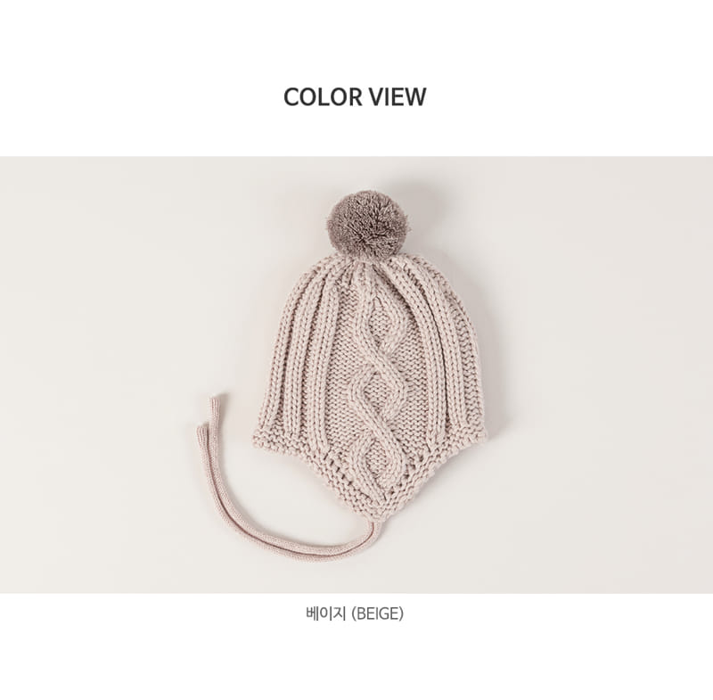HAPPY PRINCE - Korean Children Fashion - #Kfashion4kids - Raines Bell Knit Baby Hat - 6