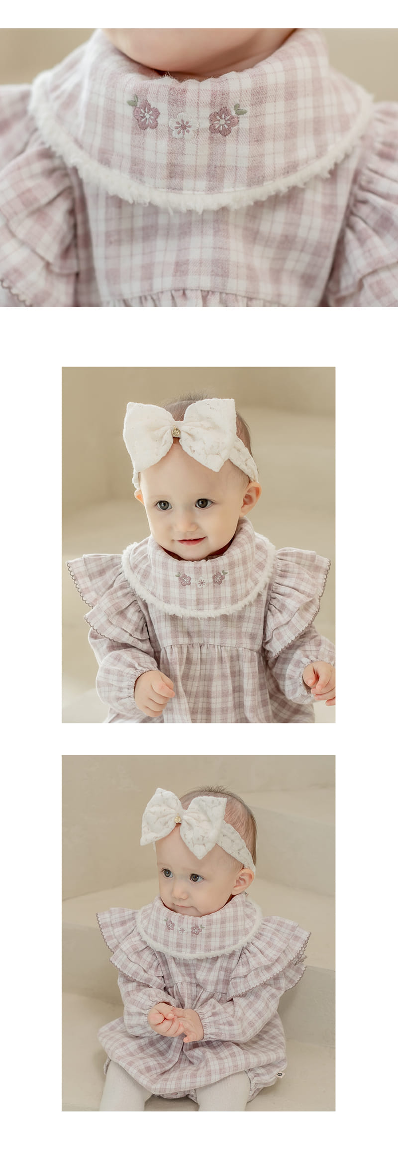 HAPPY PRINCE - Korean Children Fashion - #Kfashion4kids - Aurore Snow Banana Bib - 4