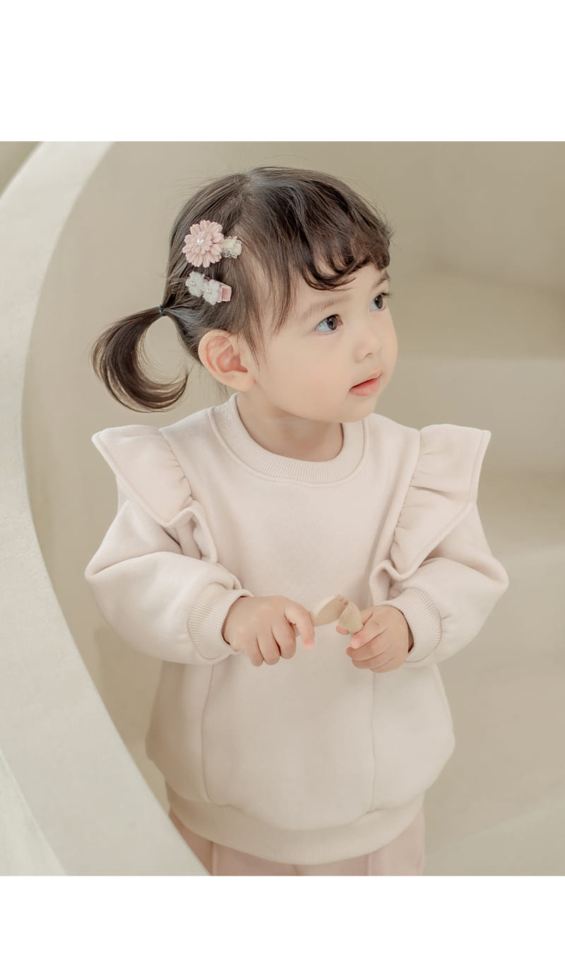 HAPPY PRINCE - Korean Children Fashion - #Kfashion4kids - Porrina Fleece Baby Sweatshirt