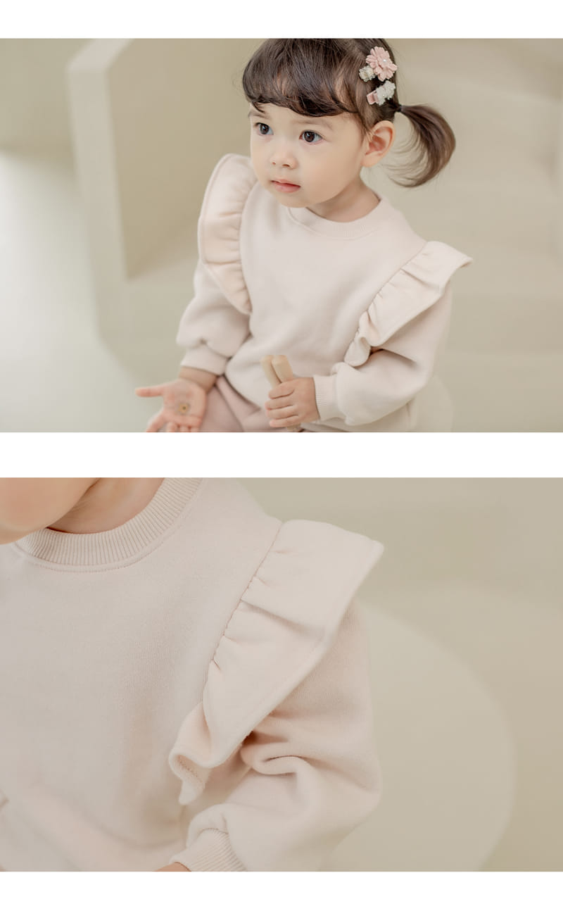 HAPPY PRINCE - Korean Children Fashion - #Kfashion4kids - Porrina Fleece Baby Sweatshirt - 4
