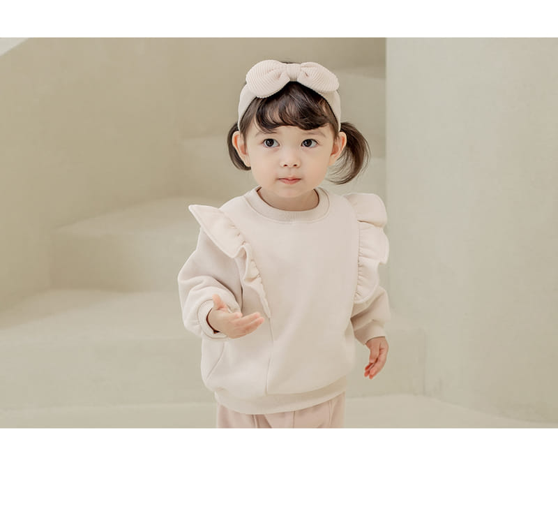 HAPPY PRINCE - Korean Children Fashion - #Kfashion4kids - Porrina Fleece Baby Sweatshirt - 6