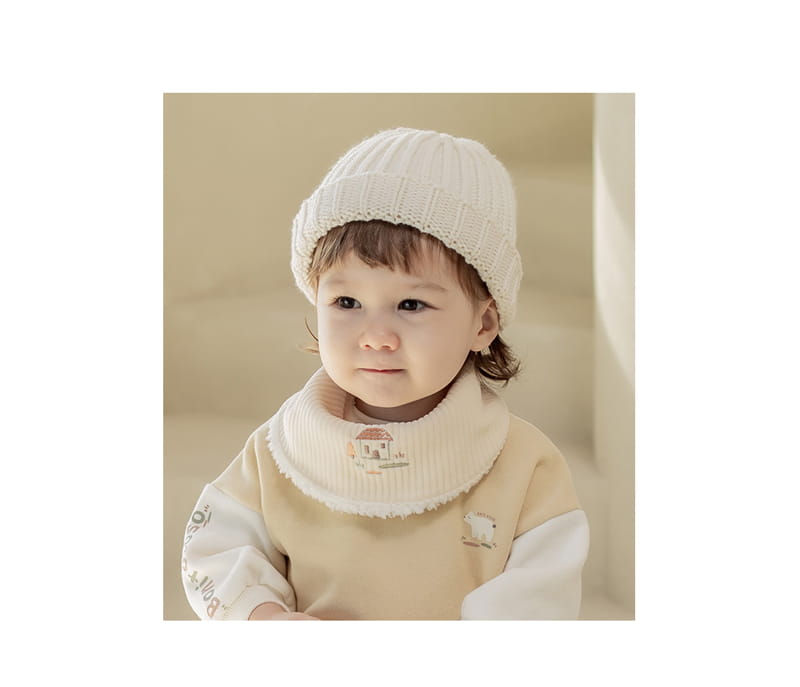 HAPPY PRINCE - Korean Children Fashion - #Kfashion4kids - Alonso Snow Banan Bib - 2