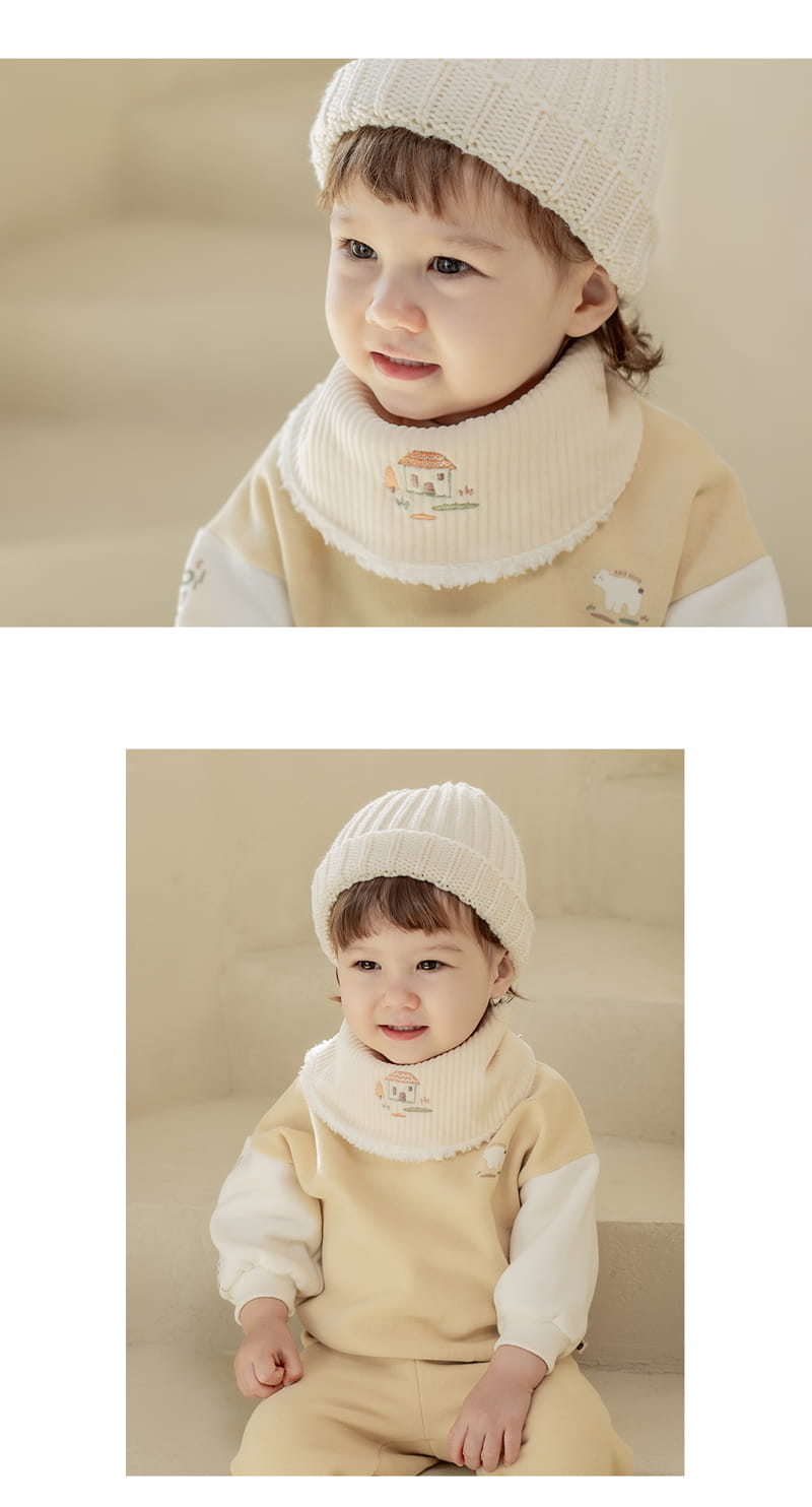 HAPPY PRINCE - Korean Children Fashion - #Kfashion4kids - Alonso Snow Banan Bib - 4