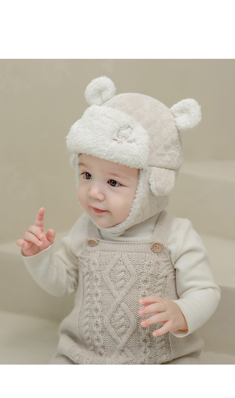 HAPPY PRINCE - Korean Children Fashion - #Kfashion4kids - Baron Winter Baby Cap
