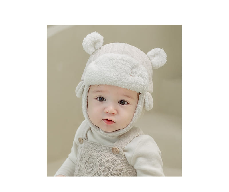 HAPPY PRINCE - Korean Children Fashion - #Kfashion4kids - Baron Winter Baby Cap - 2