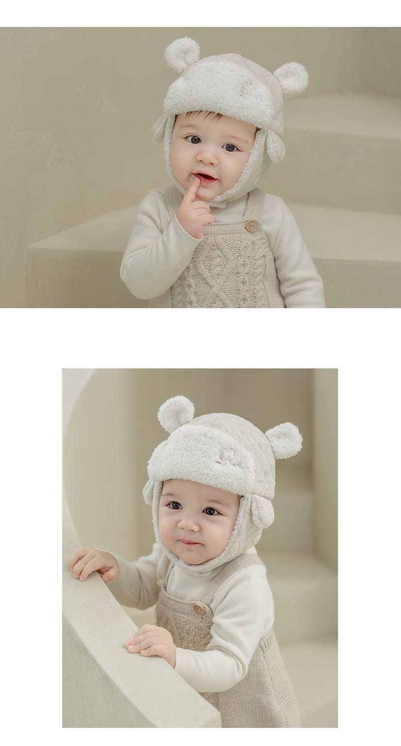 HAPPY PRINCE - Korean Children Fashion - #Kfashion4kids - Baron Winter Baby Cap - 4