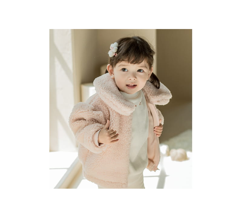 HAPPY PRINCE - Korean Children Fashion - #Kfashion4kids - Romantic Fleece Zip-up - 2