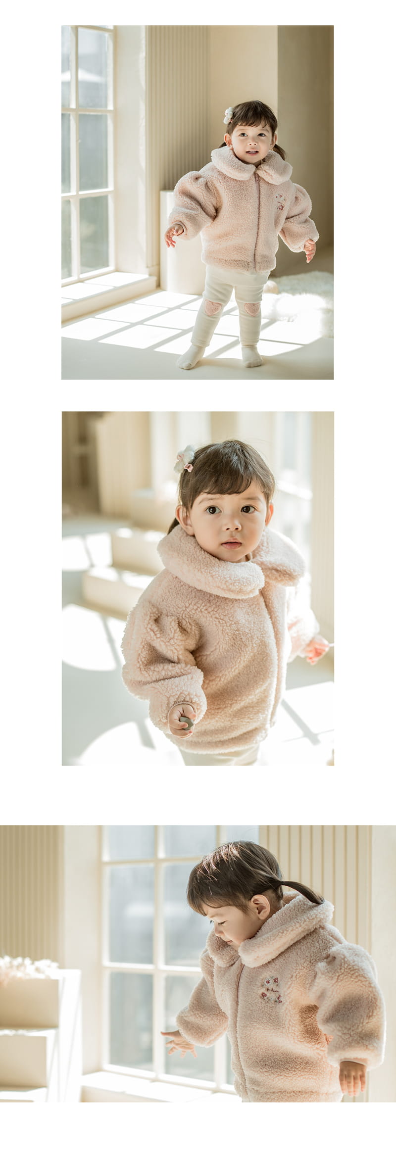 HAPPY PRINCE - Korean Children Fashion - #Kfashion4kids - Romantic Fleece Zip-up - 6