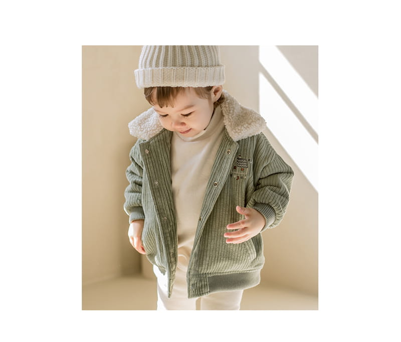 HAPPY PRINCE - Korean Children Fashion - #Kfashion4kids - Losty Corduroy Jacket - 2