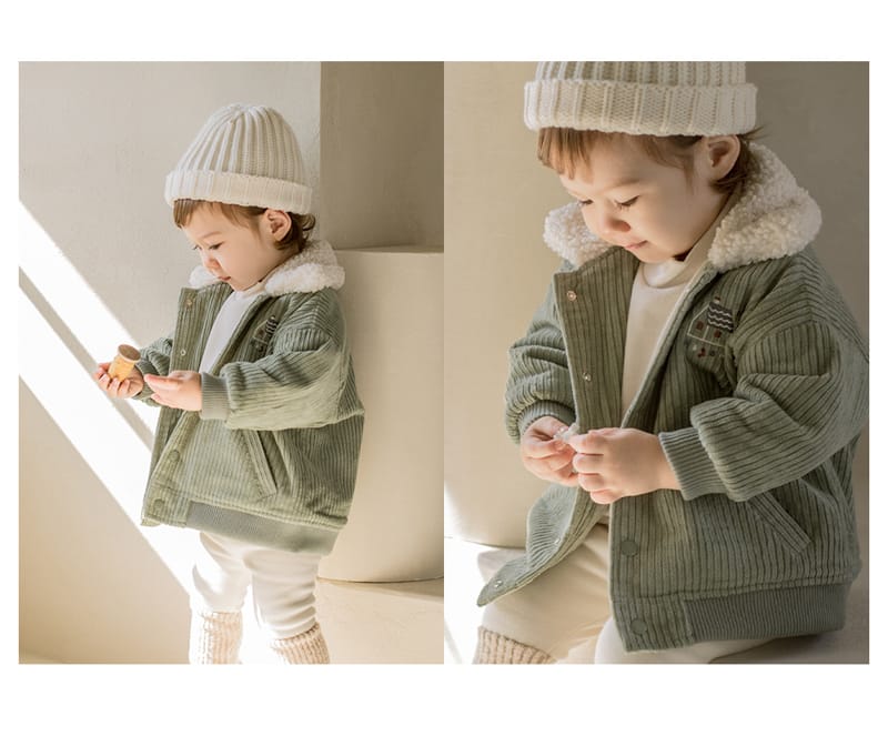 HAPPY PRINCE - Korean Children Fashion - #Kfashion4kids - Losty Corduroy Jacket - 5