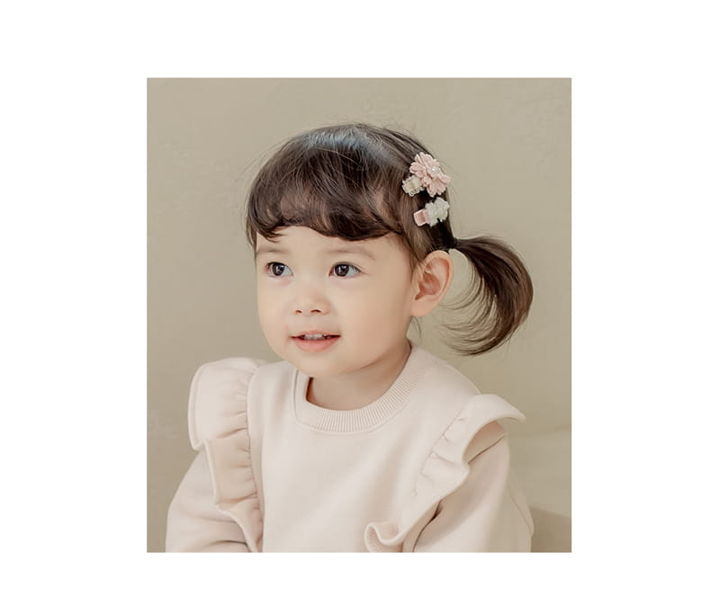HAPPY PRINCE - Korean Children Fashion - #Kfashion4kids - Luel Mini Hairpin [set of 5] - 2