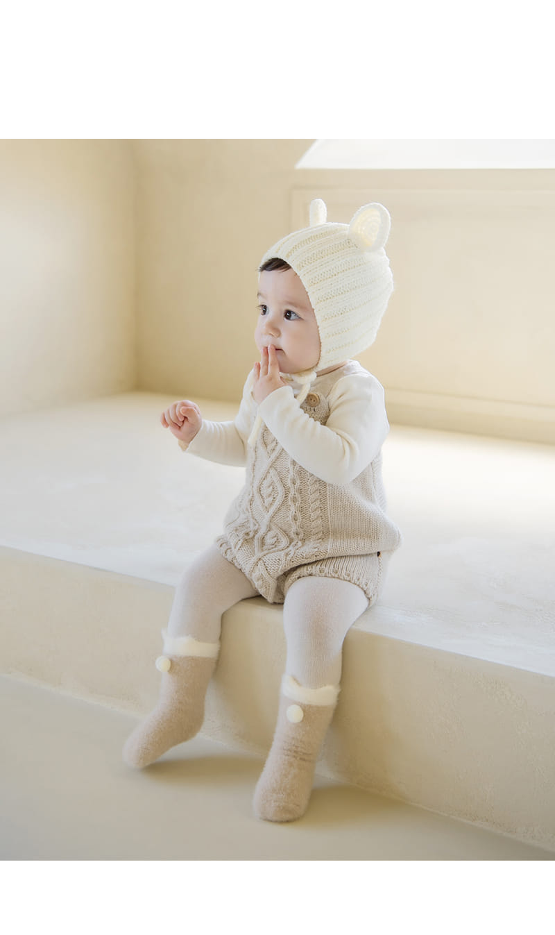 HAPPY PRINCE - Korean Children Fashion - #Kfashion4kids - Teddy Winter Baby Boots Socks [set of 5]