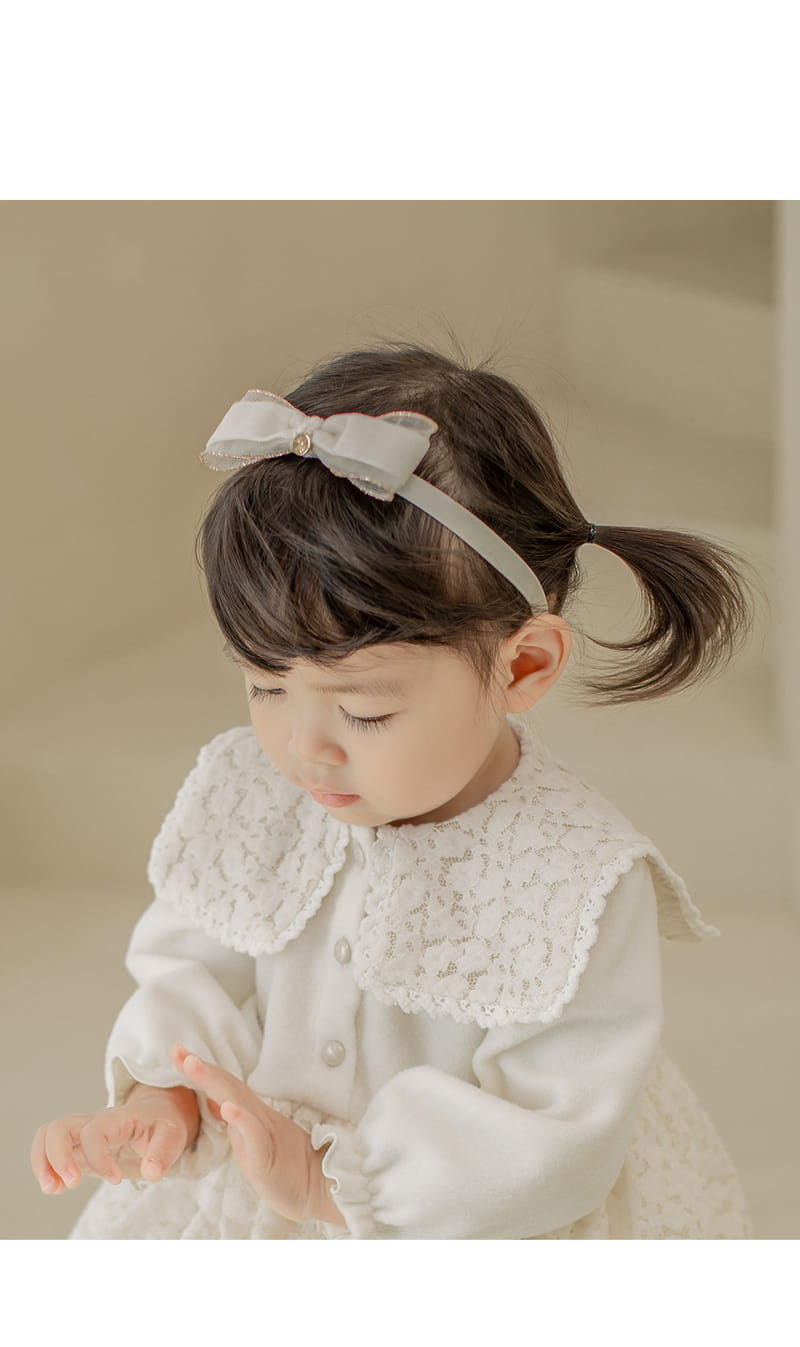 HAPPY PRINCE - Korean Children Fashion - #Kfashion4kids - Shiho Baby Hairband [set of 5]
