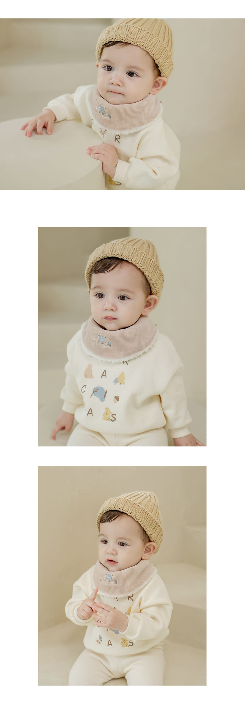 HAPPY PRINCE - Korean Children Fashion - #Kfashion4kids - Miguel Snow Banana Bib - 4