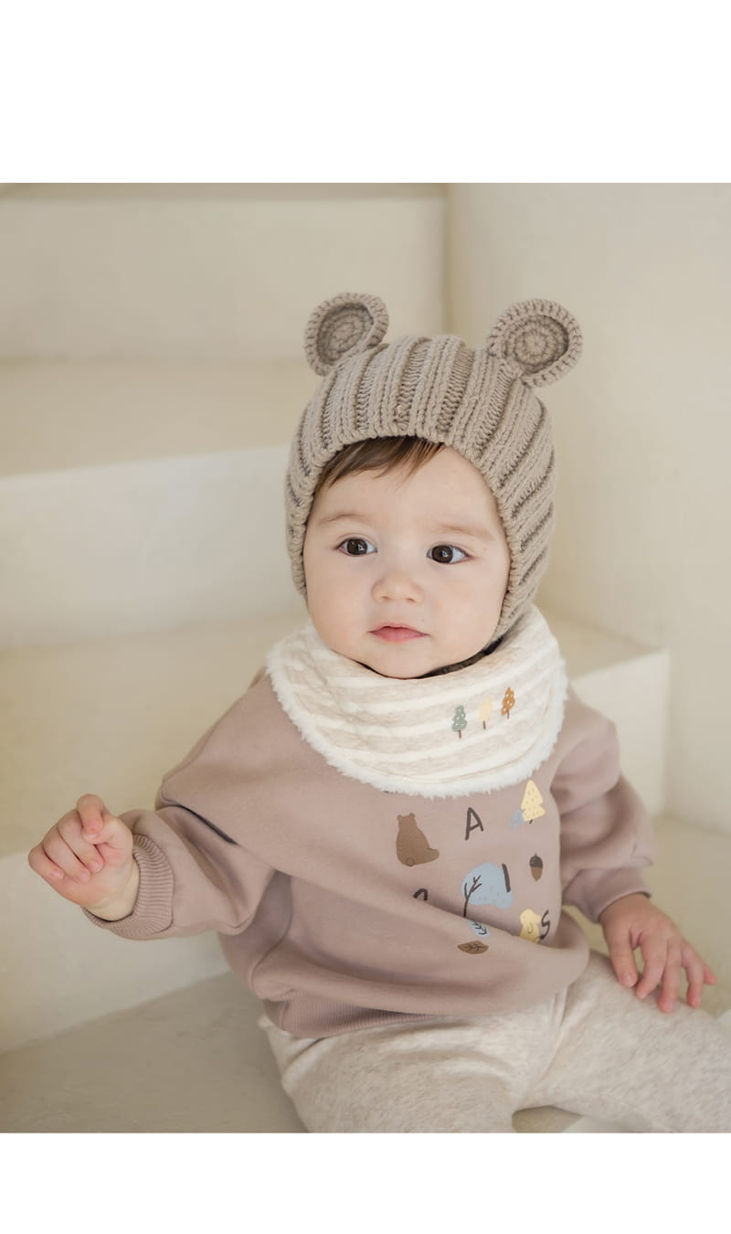 HAPPY PRINCE - Korean Children Fashion - #Kfashion4kids - Max Snow Banana Bib