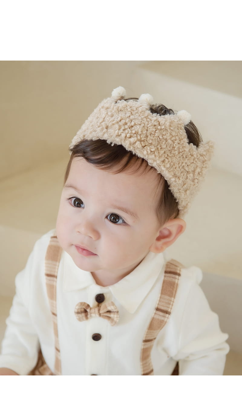 HAPPY PRINCE - Korean Children Fashion - #Kfashion4kids - Rense Crown Baby Hairband