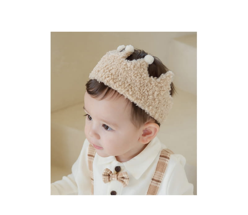 HAPPY PRINCE - Korean Children Fashion - #Kfashion4kids - Rense Crown Baby Hairband - 2