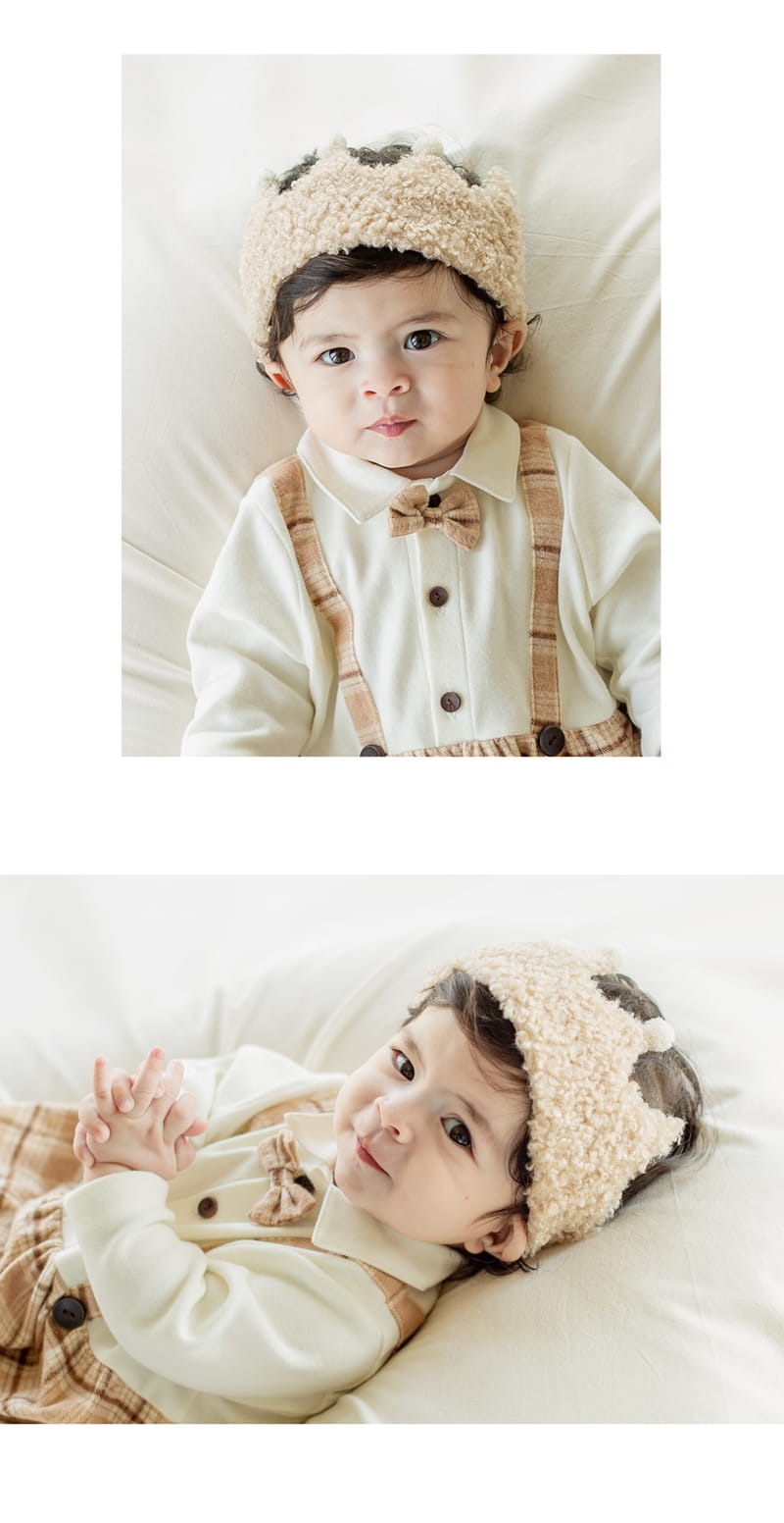 HAPPY PRINCE - Korean Children Fashion - #Kfashion4kids - Rense Crown Baby Hairband - 5