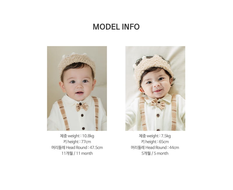 HAPPY PRINCE - Korean Children Fashion - #Kfashion4kids - Rense Crown Baby Hairband - 9