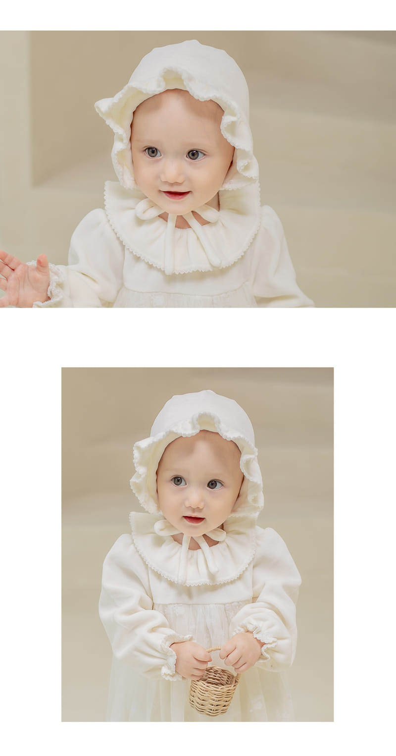 HAPPY PRINCE - Korean Children Fashion - #Kfashion4kids - Dior Winter Baby Bonnet - 4