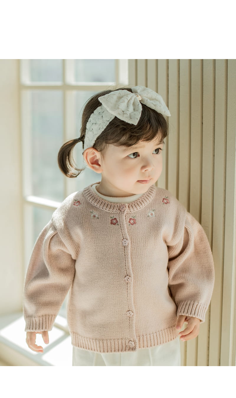 HAPPY PRINCE - Korean Children Fashion - #Kfashion4kids - Daan Lace Hairband [set of 5]