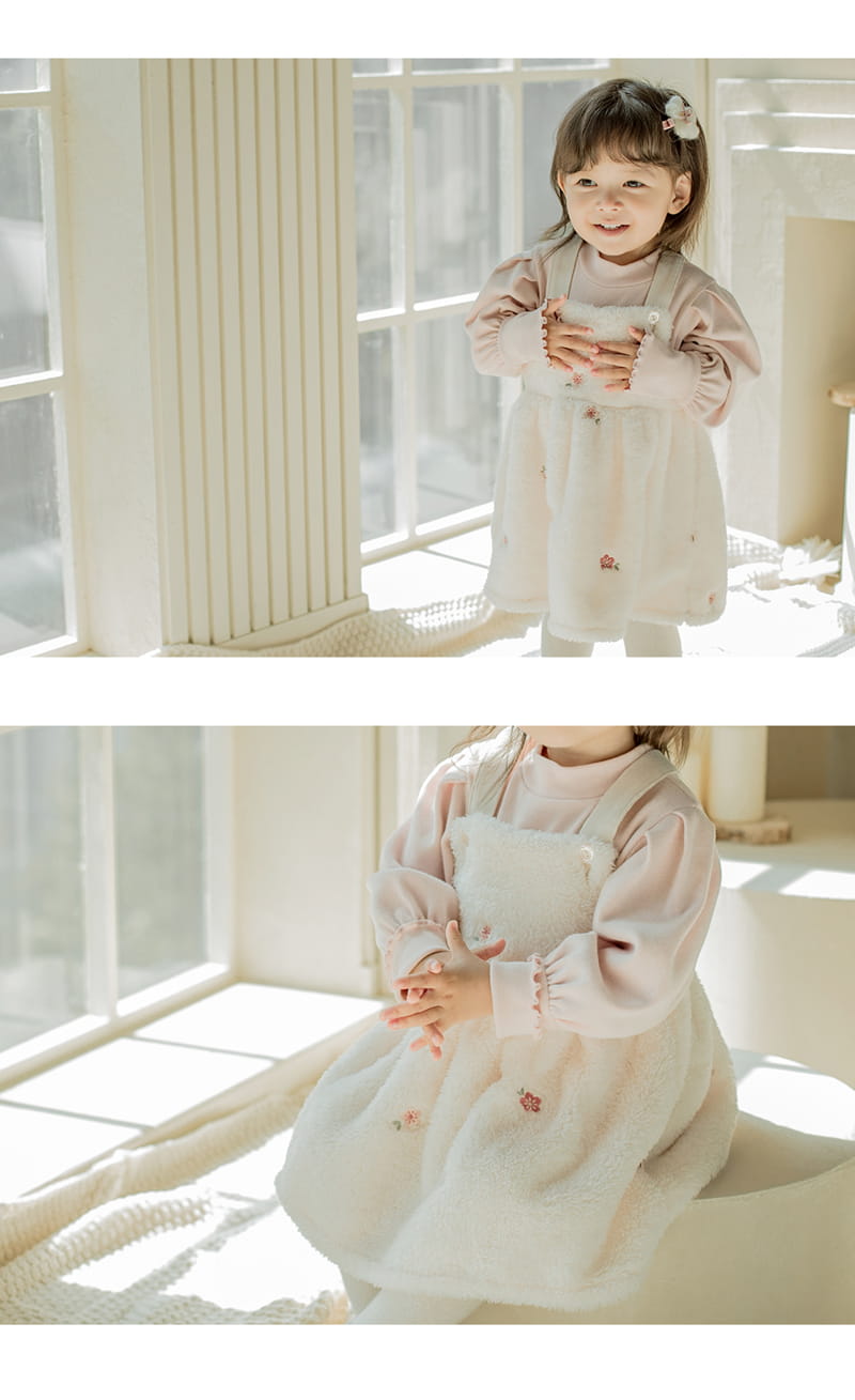 HAPPY PRINCE - Korean Children Fashion - #Kfashion4kids - Barsha Overall Skirt - 4