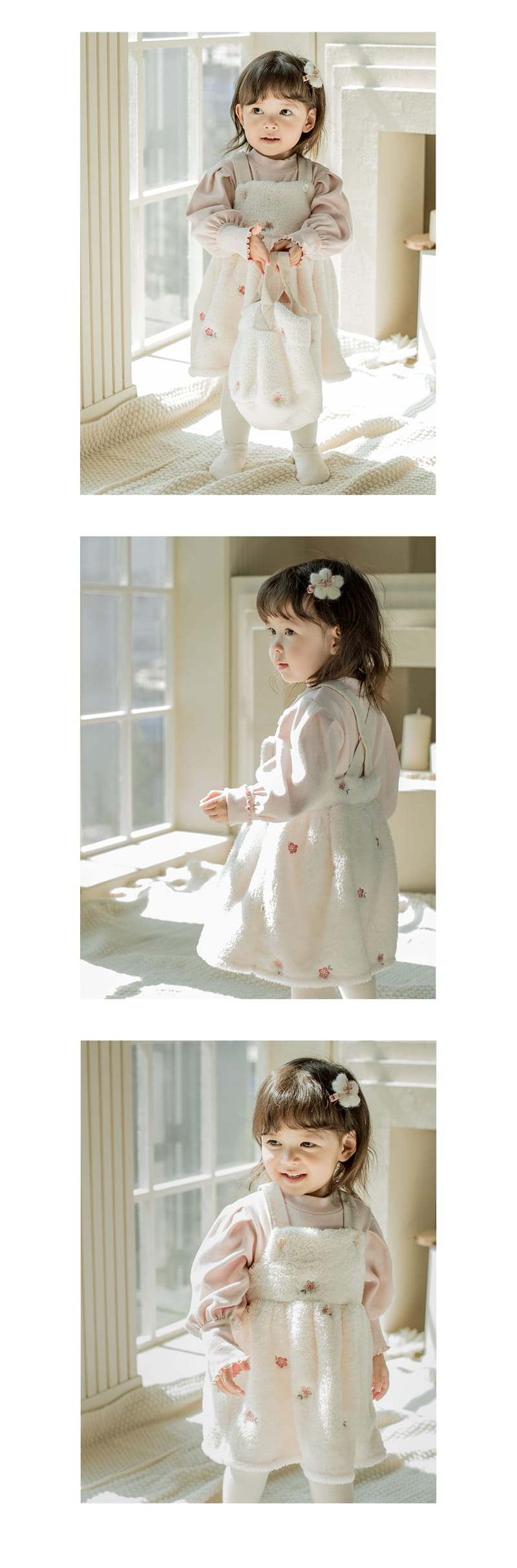 HAPPY PRINCE - Korean Children Fashion - #Kfashion4kids - Barsha Overall Skirt - 5