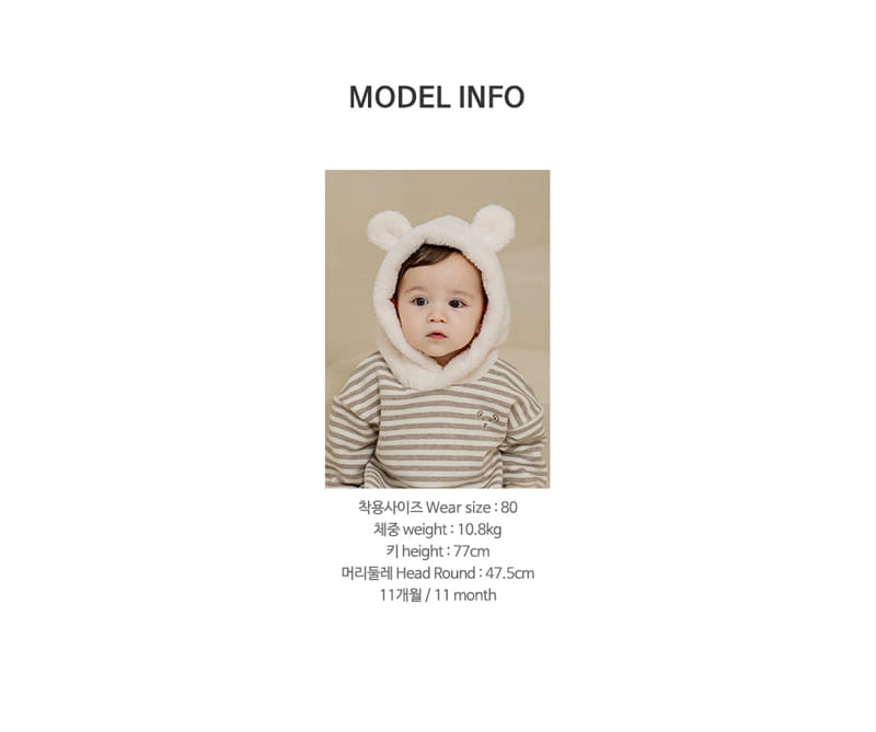 HAPPY PRINCE - Korean Children Fashion - #Kfashion4kids - Max Hood Fleece Lined Coveralls - 10