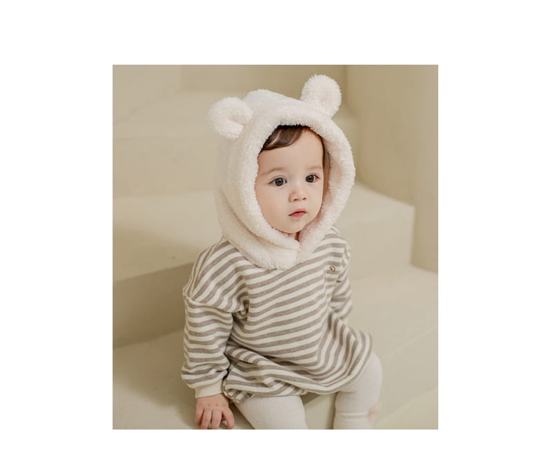 HAPPY PRINCE - Korean Children Fashion - #Kfashion4kids - Max Hood Fleece Lined Coveralls - 2
