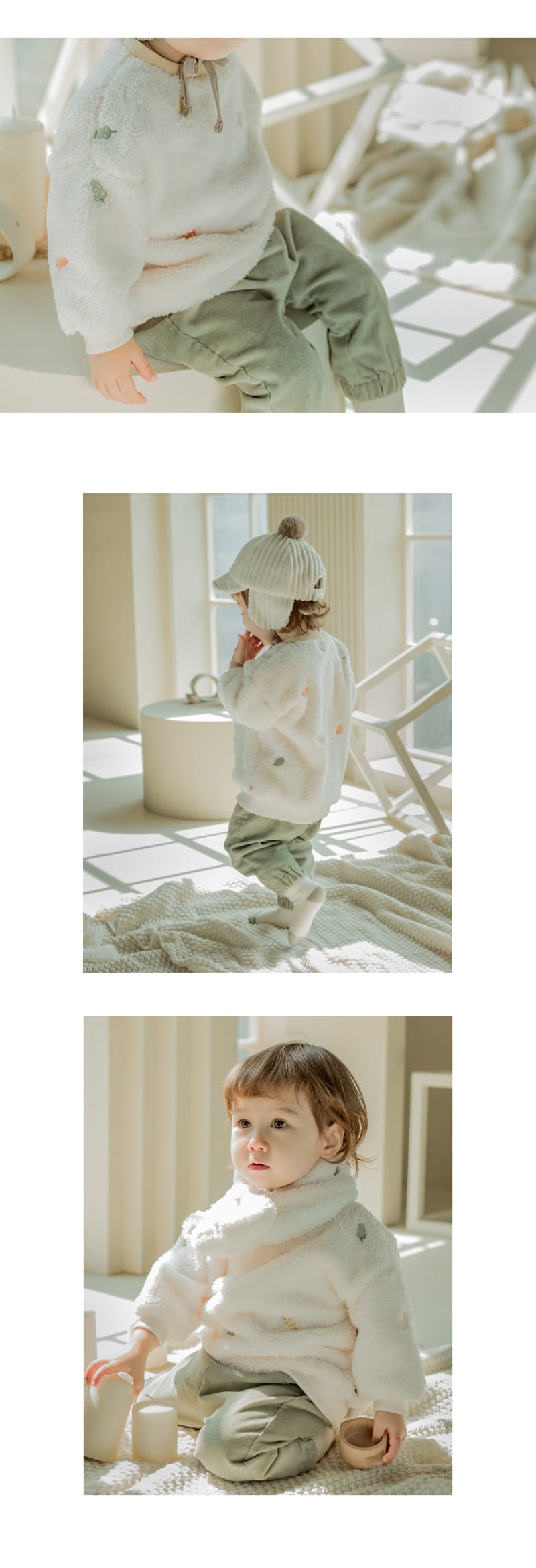 HAPPY PRINCE - Korean Children Fashion - #Kfashion4kids - Duha Fleece Lined Jogger Pants - 4