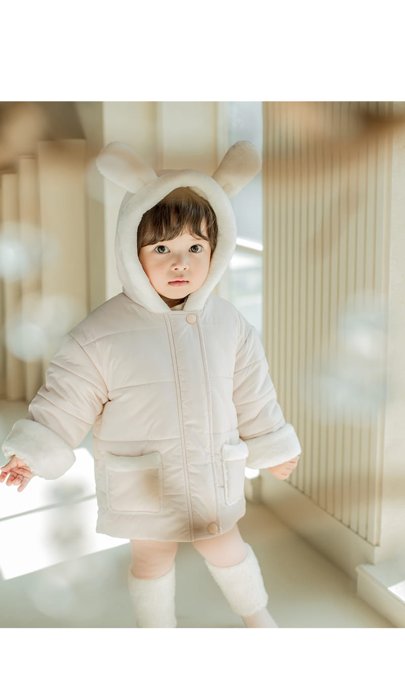 HAPPY PRINCE - Korean Children Fashion - #Kfashion4kids - Gras Padding Jumper