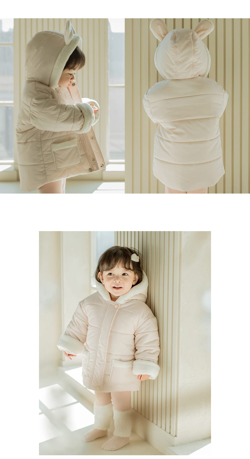 HAPPY PRINCE - Korean Children Fashion - #Kfashion4kids - Gras Padding Jumper - 5