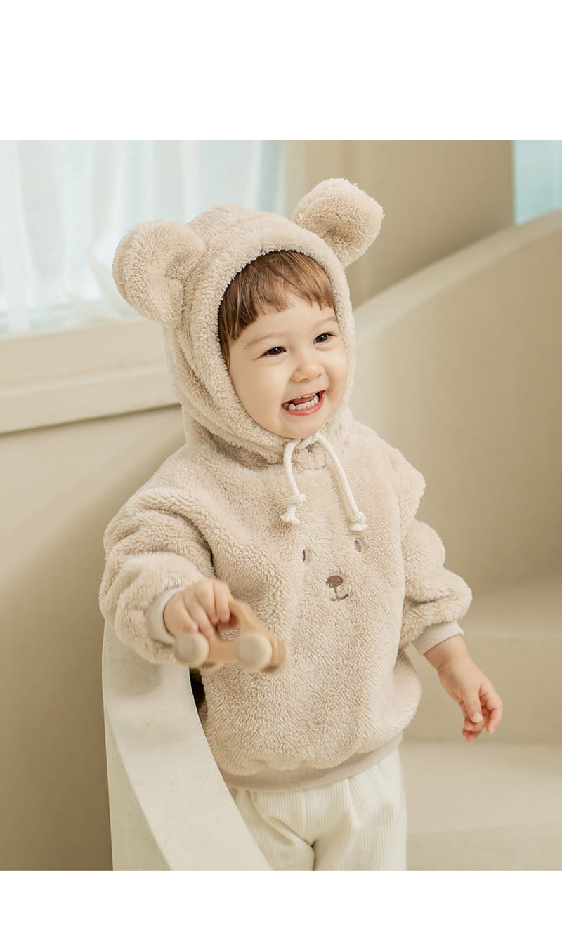 HAPPY PRINCE - Korean Children Fashion - #Kfashion4kids - Bauw Fleece Hoodie
