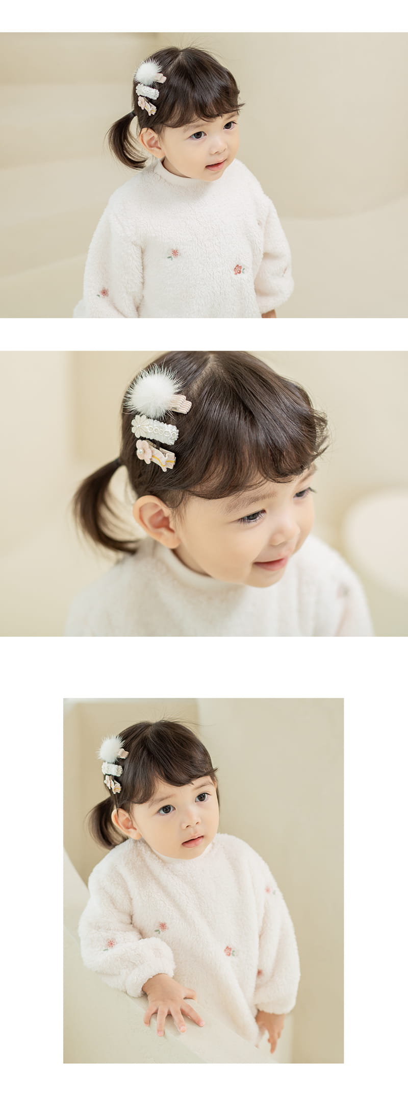 HAPPY PRINCE - Korean Children Fashion - #Kfashion4kids - Roaring Mini Hairband [set of 5] - 4