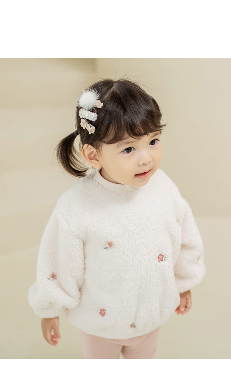 HAPPY PRINCE - Korean Children Fashion - #Kfashion4kids - Barsha Fleece Lined Baby Sweatshirt
