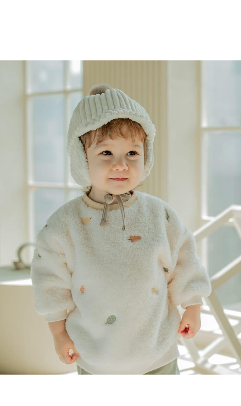 HAPPY PRINCE - Korean Children Fashion - #Kfashion4kids - Duha Fleece Baby Sweatshirt