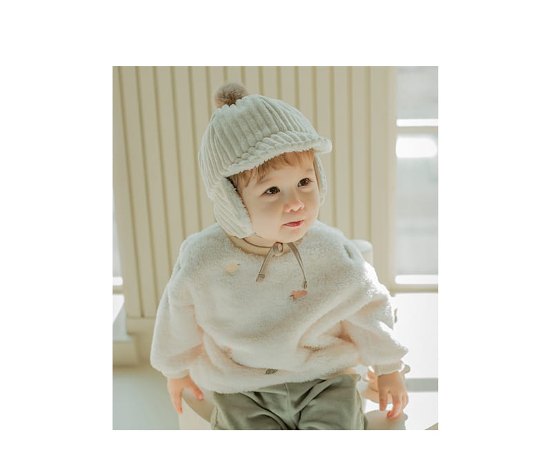 HAPPY PRINCE - Korean Children Fashion - #Kfashion4kids - Duha Fleece Baby Sweatshirt - 2